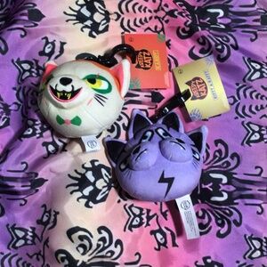 Kreepy Katz plush keychains